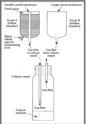 Figura 4 : Il sistema di ventilazione sviluppato da Armstrong et al, 1997 