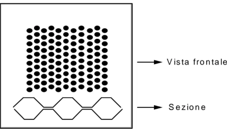 Figura 7- Esempio di carta goffrata con tecnica  PP