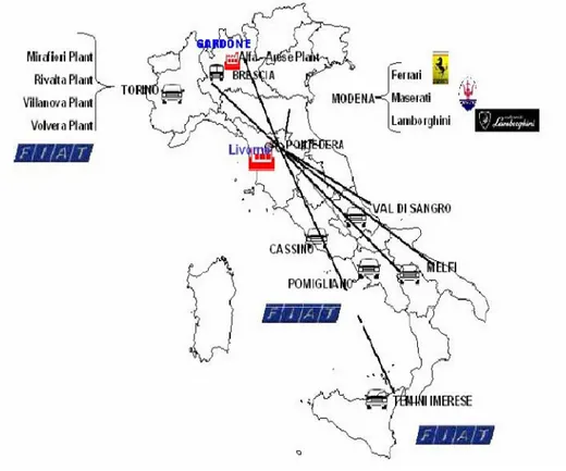 Figura 1.4   TRW in Italia  1.4.1   Lo stabilimento di Gardone Val Trompia 