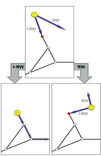 Fig. 3.4 – The parameter rw functioning 