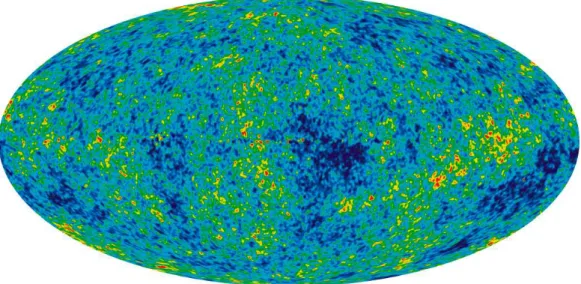 Figure 1.3: The detailed, all-sky picture of the infant Universe from three years of WMAP data