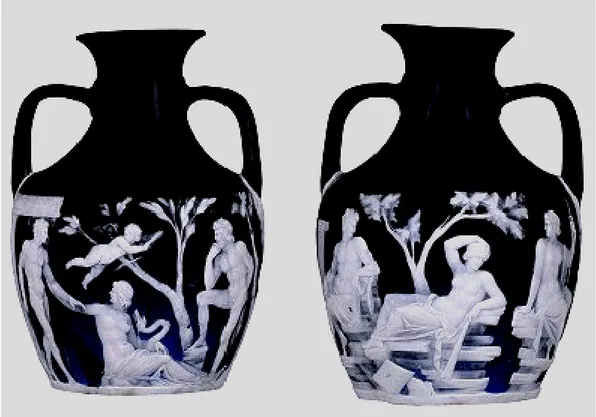 Fig. 6 Vaso Portland, 5-25 d.C., h. 25 cm, Londra, British Museum. 