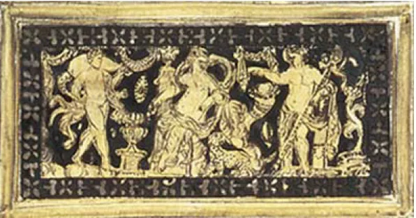 Fig. 24 Arianna come Abbondanza, IV sec., h. 35 cm, l. 41 cm, Augst, Römermuseum. 