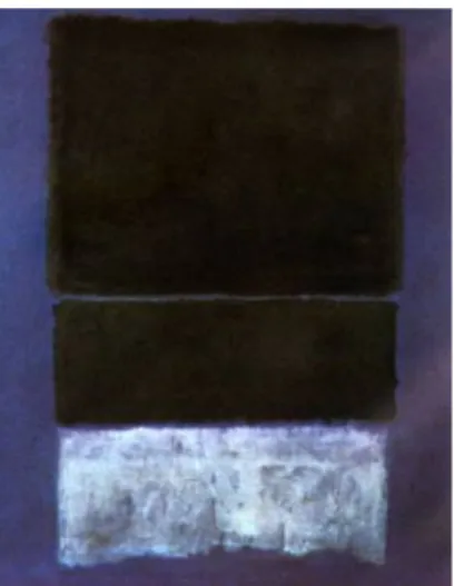 Figura 2.1 Mark Rothko N° 14.  (White  and  Greens  in  Blue);  1957.  National  Gallery  of  Art,  Washington DC