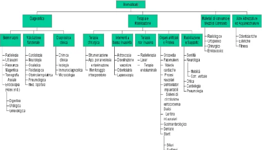 Fig. 9: Schema settore biomedicale 