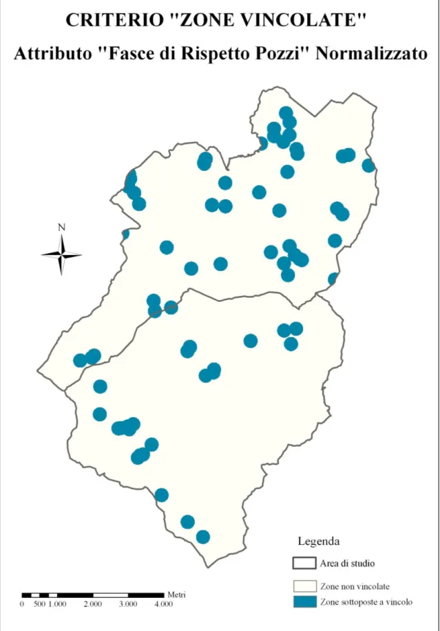 Fig. 3.10: Layout relativo all’attributo “Pozzi” standardizzato 