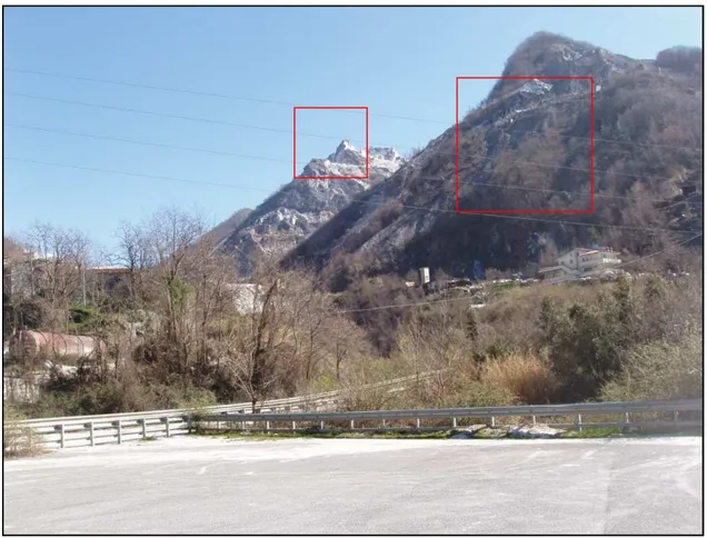 Figura 27: :In primo Piano il Monte Zuccone e sullo sfondo Cima Gioia 8/03/09.  