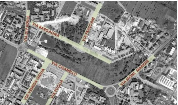 Fig. 2.1 Area oggetto del concorso 