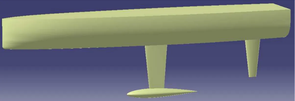 Figura 3.2: Visualizzazione della 
ongurazione di riferimento della geometria.