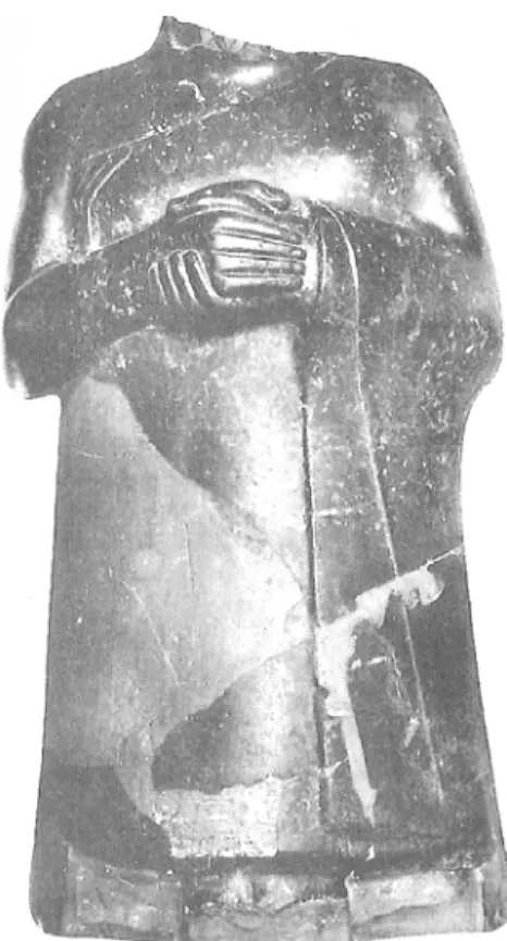 fig. 33: statua di Ur-Bau, da Moortgat, 1969, pl. 164. 