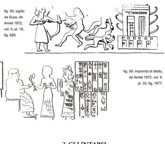 fig. 56: impronta di Idadu,  da Amiet 1972, vol. II,  