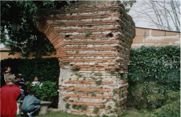 Fig. 5 - L'aquedotto oggi, foto concessa dalla Scuola Media L. Gereschi di Pontasserchio 