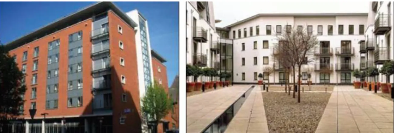 Fig. 3 Whitewall square nuovi appartamenti in Sandy Row (Fonte: Gaffikin Frank, McEldowney Malachy, 