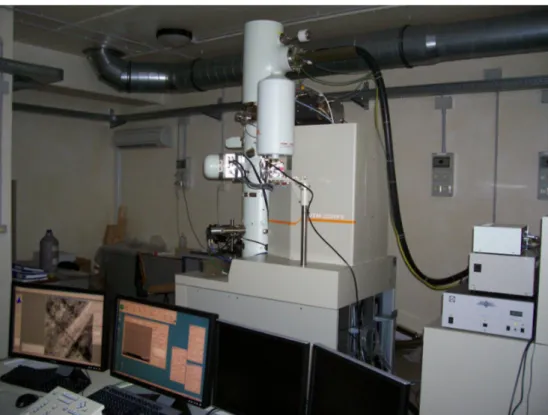 Figure 2.3: The JEOL 2200FS Field-Emission microscope used during this thesis