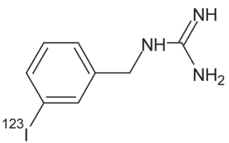 Figura 3. Formula chimica della [ 123 I]MIBG
