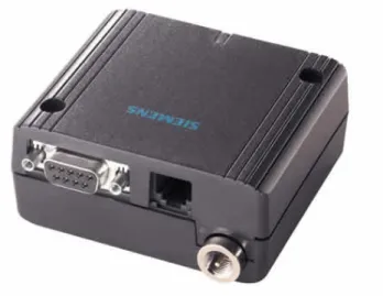 Figura 2.7: Immagine del modem GSM Siemens all’interno del kit di telemetria MoTeC.