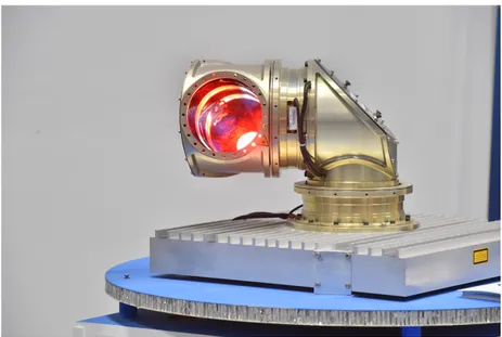 Figure 1.3: Optical laser unit, in a EDRS satellite relay.