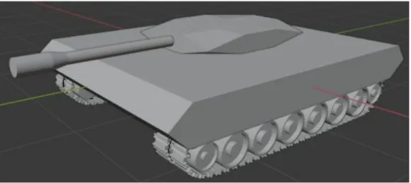 Figura 7.5: Il modello “Tank” completo 