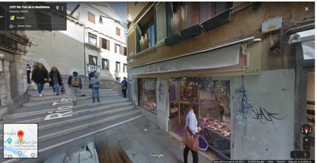 Figura 6: Streetview del ponte della Maddalena, Google Maps.