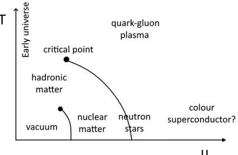 Figure 1.1: The QCD phase diagram
