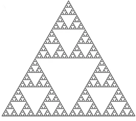 Figura 1.1: Triangolo di Sierpinski