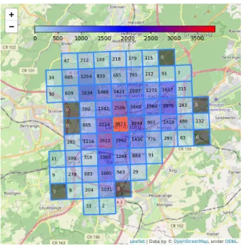 Figura 4.5: Heatmap AO-JFS di Lussemburgo