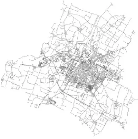 Figura 3.2: Grafo della citt` a di Modena