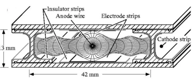 Figure 2.3: The layout of a Drift Tube cell