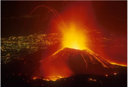 Figura 1.1: Eruzione Effusiva del vulcano Etna
