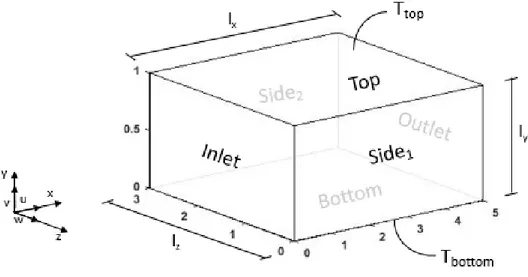 Figure 4.1: Flow geometry