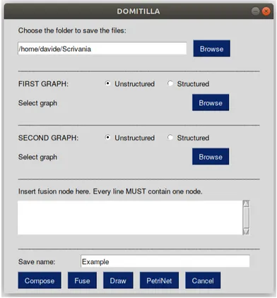 Figura 11: Screenshot del tool Domitilla