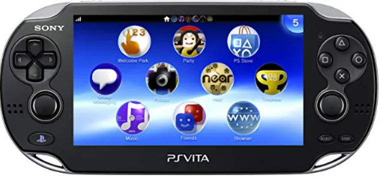 Figura 2: Foto frontale di una Sony PlayStation 
 Vita R