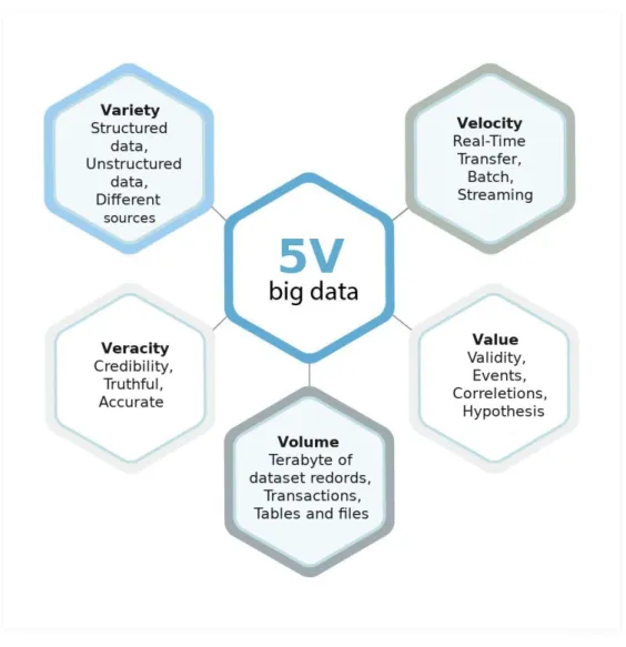Figure 1.1: Big Data 5V 