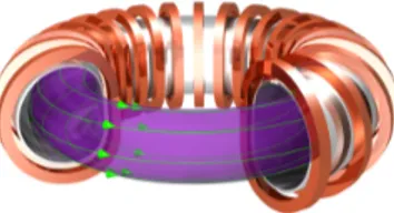 Figura 1.2: Sistema Tokamak per il confinamento del plasma termonucleare.