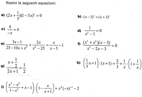 Figura 4.3: Compito di algebra prima superiore