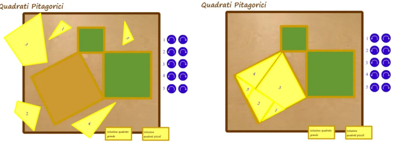 Figura 5.5: Puzzle con un quadrato.