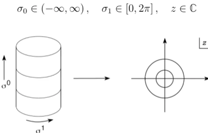 Figure 1.7: figure extracted by [ 15 ] It exists a conformal map that links these two spaces