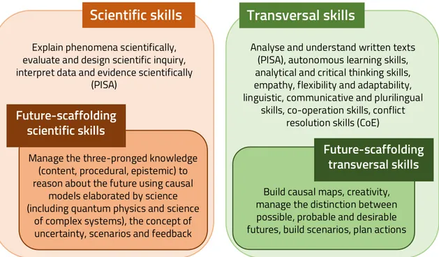 Figure 1.5. Visual representation of the various kinds of skills we have  highlighted