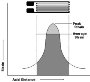 Figura 1.3: valore di deformazione misurato da un estensimetro