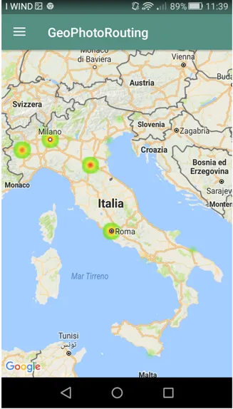 Figura 2.1: Heatmap del territorio italiano.