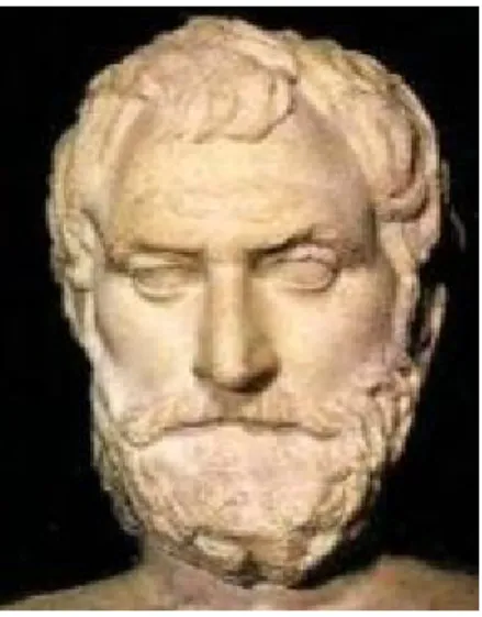 Figura 1.4: Talete di Mileto. Mileto, 640/625 a. C. - Mileto, 547 a. C. circa. È il primo filosofo, scienziato e matematico a noi noto