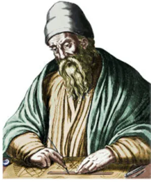 Figura 1.7: Euclide di Alessandria. Scarse sono le notizie biografiche sull’autore degli Elementi