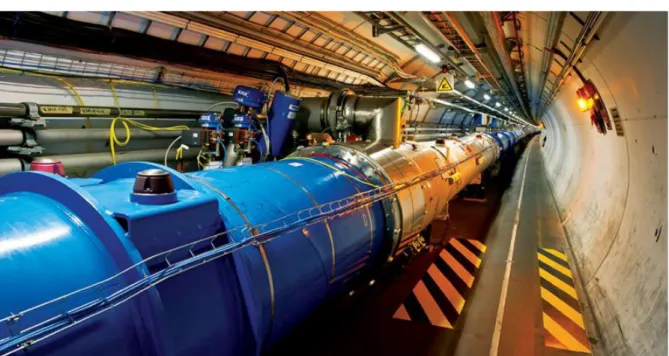 Figure 1.1: The LHC tunnel.