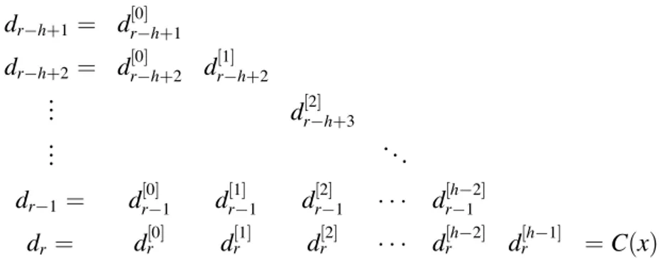 Figura 3.4: De Boor con h = 4