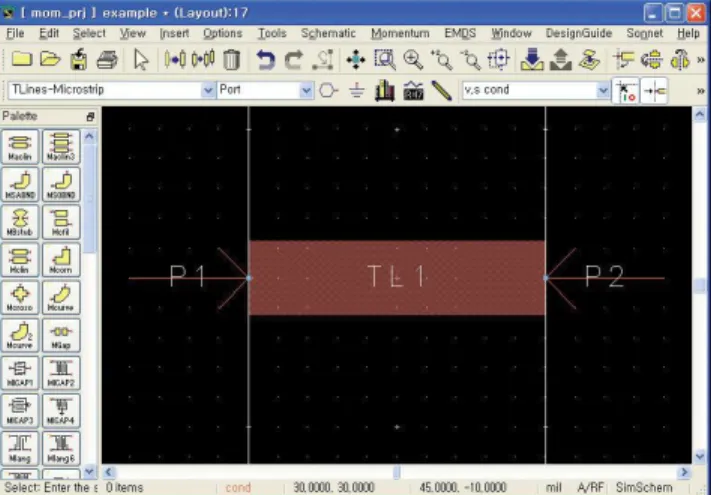 Figure 2.6. The window after completing the Port Properties Editor settings 