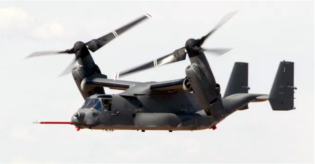 Figura 8 - V-22 Osprey in volo 