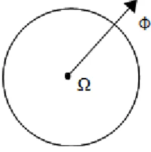 Figura 2.1: corpo rigido con un punto fisso