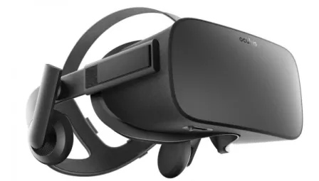 Figura 1.9: Oculus Rift, noto headset per virtual reality gaming.