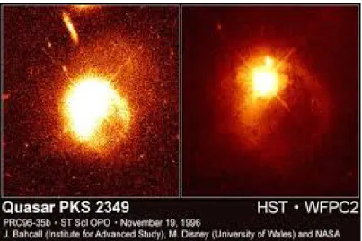 Figura 1.3: immagine della quasar PKS 2349