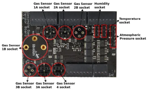 Figura 7: Socket Gases Board